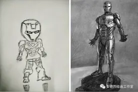 素描怎样才能提升体积感？图片