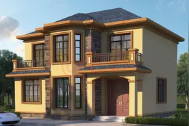 建房师给了3套农村自建房别墅图纸，15万就能盖，哪套好看？图片