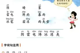 部编版一年级下册《语文园地一》知识点+图文讲解图片