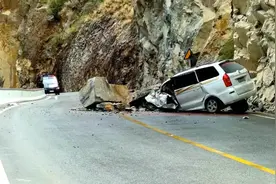 川藏线巨石砸中汽车，真实路况一言难尽？说说我去了3次的感受图片