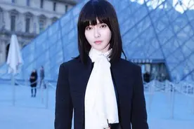唐嫣换发型更美了，有刘海无刘海差别一目了然图片