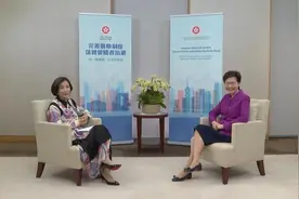 独家丨香港怎样成为中外文化艺术交流中心？林郑月娥专访香港八和会馆主席汪明荃图片