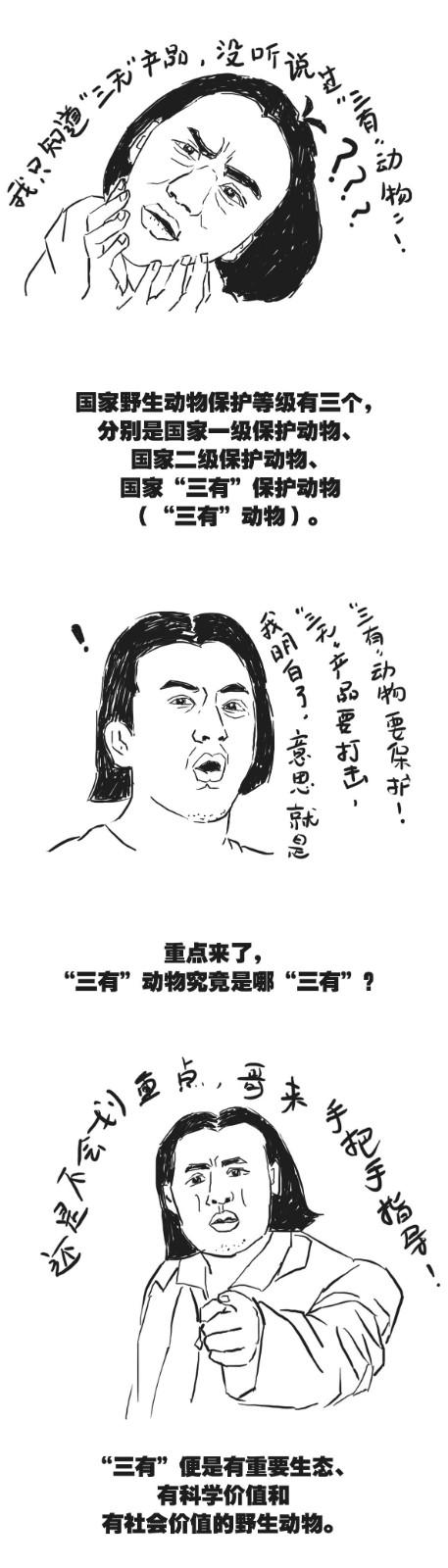 有画说丨“三有”动物？什么意思？是不是写错了？来，一起“涨姿势”