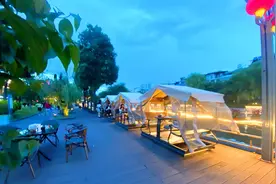 霓虹灯下 夏日里的海河天街浪漫多彩！（上）图片