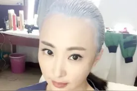 原来“光头”都是化出来的，真的天衣无缝图片