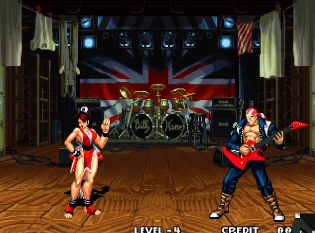 经典街机《饿狼传说》怪不得东丈没女朋友，原来训练时被鳄鱼咬了