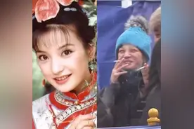 44岁赵薇素颜脸垮苍老，烟不离手压力大，网友评论：罪有应得图片