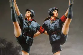 红色经典，永恒的记忆（朝鲜艺术家笔下的红色娘子军）图片