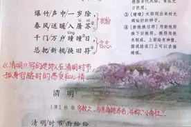 三年级语文下册第九课《古诗三首》课文笔记，辅导孩子的好帮手图片