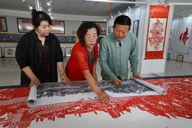 秦皇岛开发区：小剪刀“剪”出大长城，代代传递浓浓爱国情图片