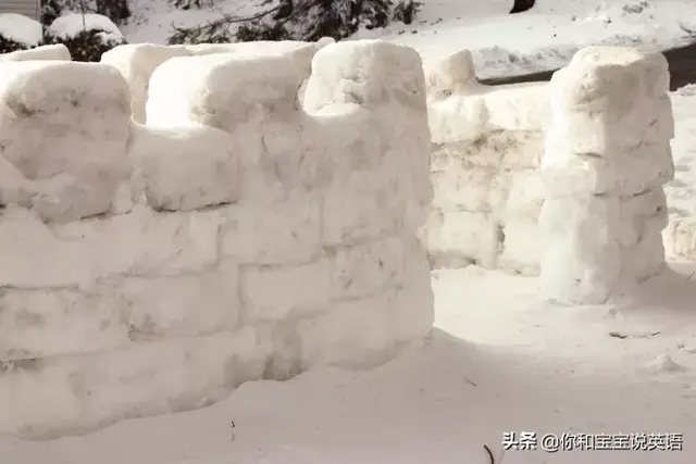 打雪仗的英语