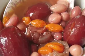 天冷常喝五红汤，食材做法很简单，一月最好喝2次，常喝手脚不冷图片