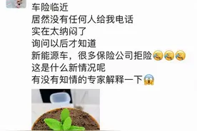 车险临近，新能源车主接不到任何推销电话？部分新能源车被“拒保”，上险费率较燃油车贵21%图片