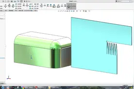 用SolidWorks把圆角像钣金一样展开图片