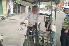 整治行动 | 东山公安交警开展拼装三轮自行车专项整治行动图片