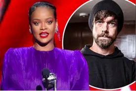 天后蕾哈娜人美心善！霸气捐款1.1亿，心形脸hold裸色口红太高级图片