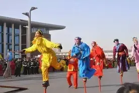 「正定非遗」踩在木棍上的“东方芭蕾”图片