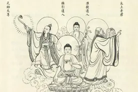 封神演义：元始天尊在玉虚宫，老子有八景宫，鸿钧道人道场在哪？图片