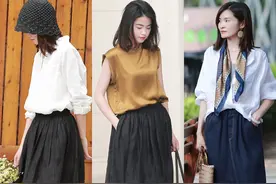 三伏天就穿棉麻，舒适慵懒又放松，有着简单的美图片