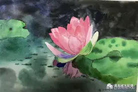 水彩，我的小世界图片