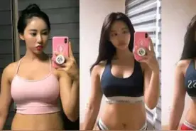 由胖变瘦，喜提A4腰、蜜桃臀，这样的身材你给几分？图片