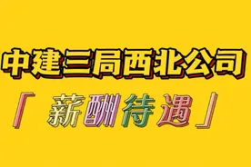中建三局西北公司与中建八局西北公司薪酬待遇对比图片