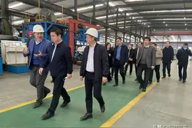 山东省工信厅来茌平调研工业经济运行情况图片