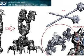 DIACLONE 戴亚克隆系列 DA-58 WARUDAROS 瓦鲁达王替换手臂图片