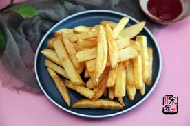 孩子爱吃薯条不用买，掌握2个技巧，酥脆油少，1块钱成本吃过瘾图片