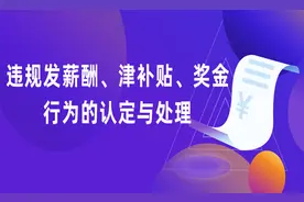 违规发薪酬、津补贴、奖金行为的认定与处理图片