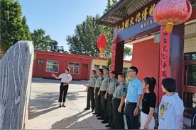 宁夏青铜峡市人武部机关党支部开展主题党日活动图片