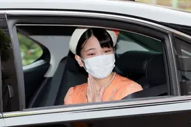 日本真子公主明日大婚！穿橘粉亮相好美，没机会穿“十二单”嫁人图片