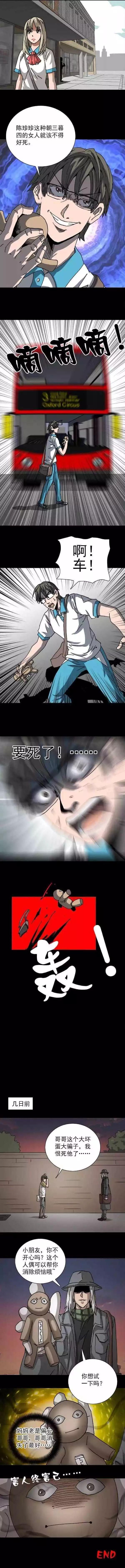 漫画：发泄人偶