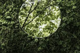 瑞士摄影师拍摄的创意摄影镜花水月图片