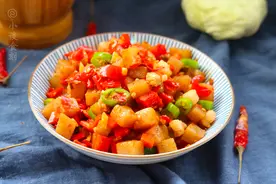 2元一斤的豆腐，买它的人特少，简单烧一锅，特香图片