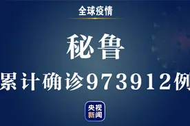 秘鲁新增新冠肺炎确诊病例1224例 累计确诊973912例图片