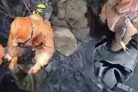 山东栖霞金矿爆炸救援：新增两钻孔用于辅助探测和巷道排水图片