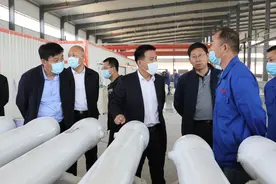 曹智勇率考察团赴喀左县建平县考察飞地经济及产城融合等工作图片