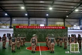 特战队员的“期末考试”，帅！图片