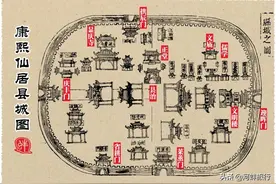 浙江仙居县（2）·文明楼下的东门老街，西门蒋宅里的三透九门堂图片