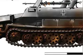 德军装甲掷弹兵的“碉堡克星”：Sdkfz 251/16型半履带喷火装甲车图片