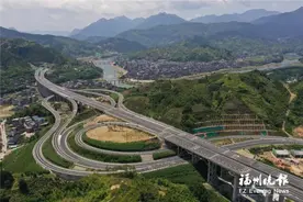 莆炎高速福州段正式通车，永泰尤溪首次“牵手”图片