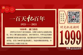 一百天忆百年 | 1999年：澳门回归图片