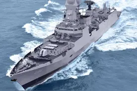 印度巨舰服役巩固“南亚第一水师”地位，造价奇高！大批量服役难图片