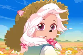 伴随花海BGM，美羊羊惊艳回眸，“喜美”浪漫对视，喜儿失忆了吗图片