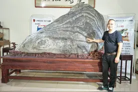 「赏石人物志」玉山吴发炎：商界名流痴心奇石，欲打造赏石博览园图片