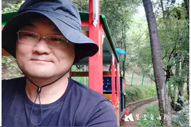 雨中登青龙峡，走108米高玻璃桥，体验玻璃碎裂的感觉图片