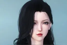 网游玩家花费四天时间捏出绝美御姐脸！玩家：得妻如此，夫复何求图片