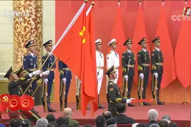 最高规格颁授仪式现场的几个细节图片