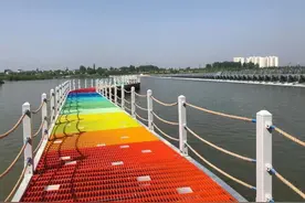 汉中市天汉湿地公园又添靓丽景观图片